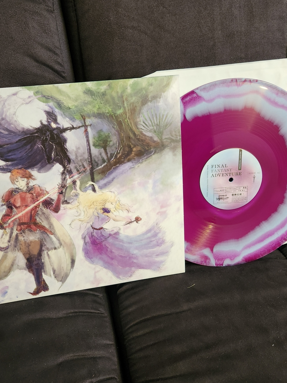 Final Fantasy Adventure Square Enix Nintendo Gameboy OST Vinyl. Collectors
